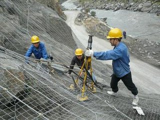 布魯克網(wǎng)（鈦克網(wǎng)）施工現(xiàn)場(chǎng)